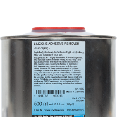 Kryolan Silicone Adhesive Remover 500ml